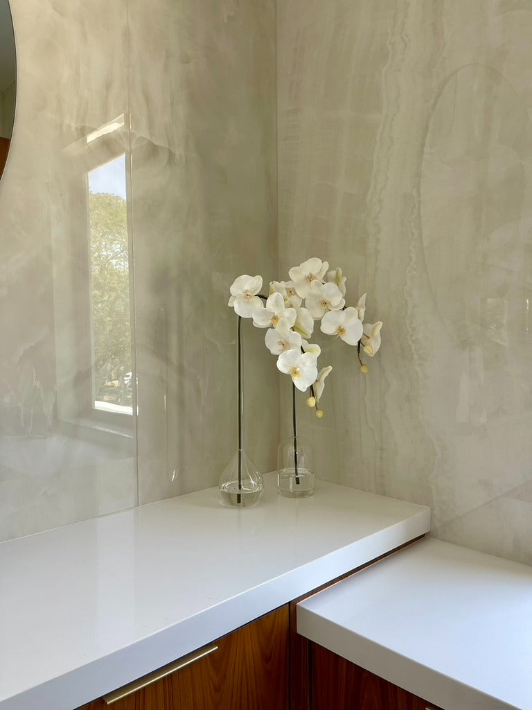 Orchid in Clear Tube
